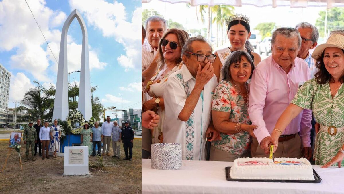 Celebran a pioneros de Cancún.