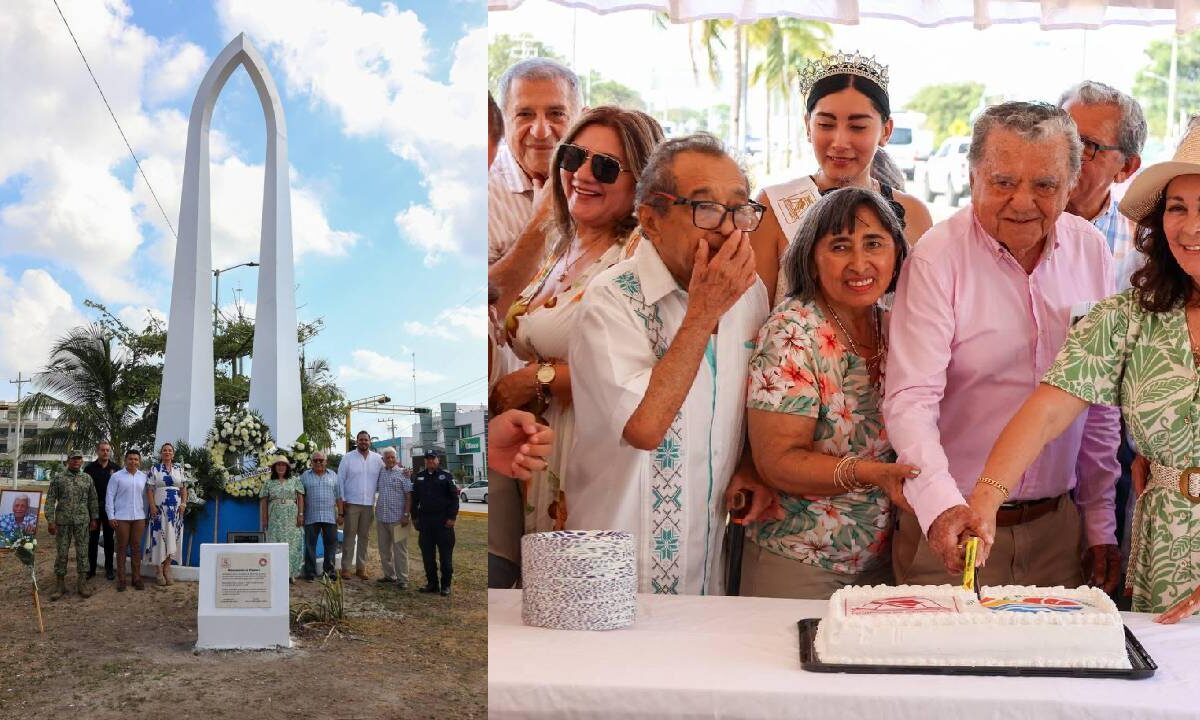 Celebran a pioneros de Cancún.
