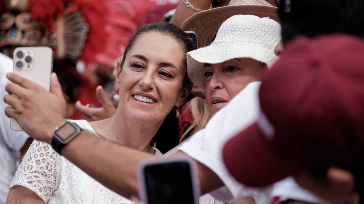 Claudia Sheinbaum en Quintana Roo.