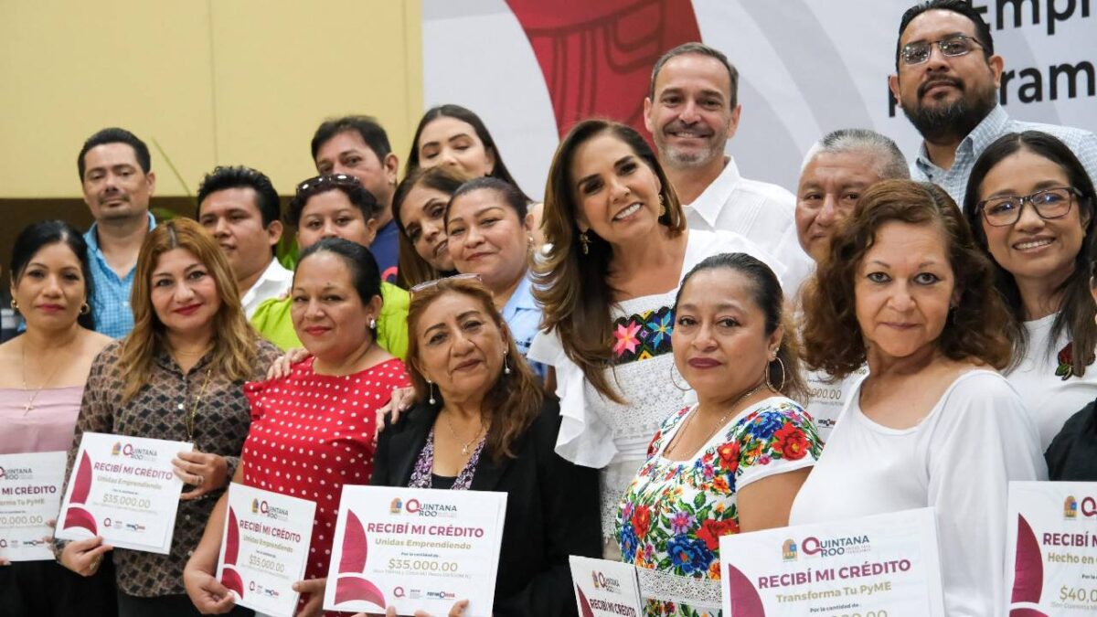 Mara Lezama impulsa a las pequeñas emrpesas.