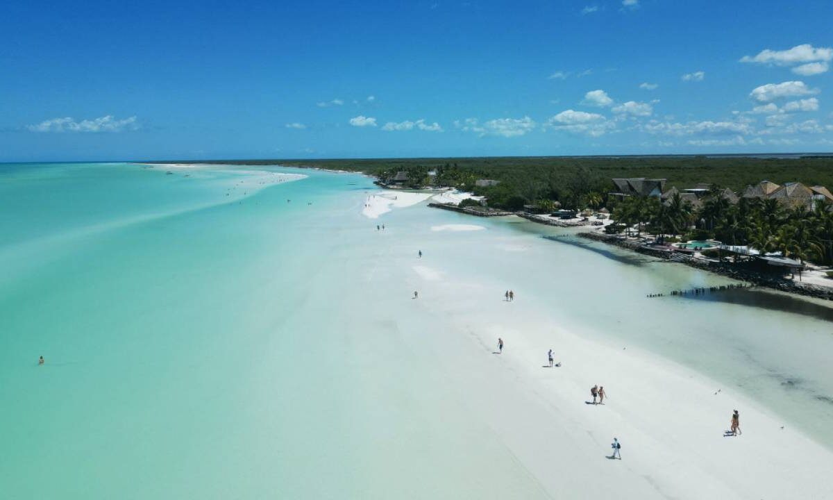Playa de Holbox.