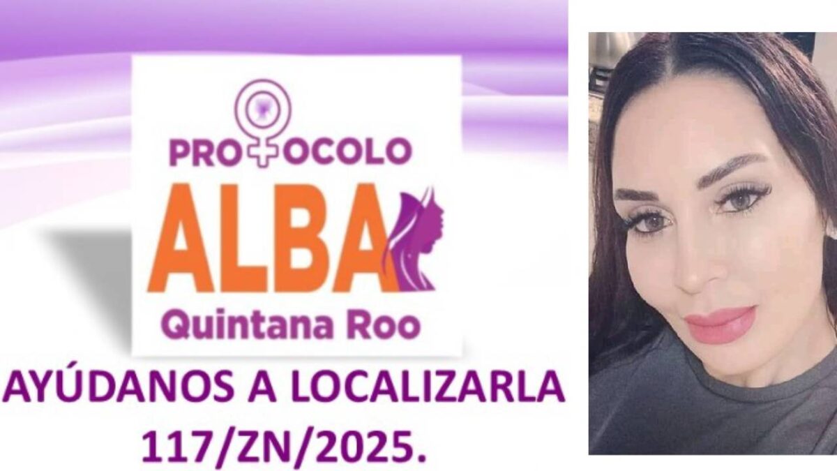 La ciudadana argentina desapareció en Cancún.