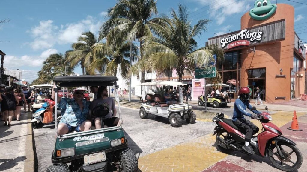 Turismo en el Caribe mexicano.