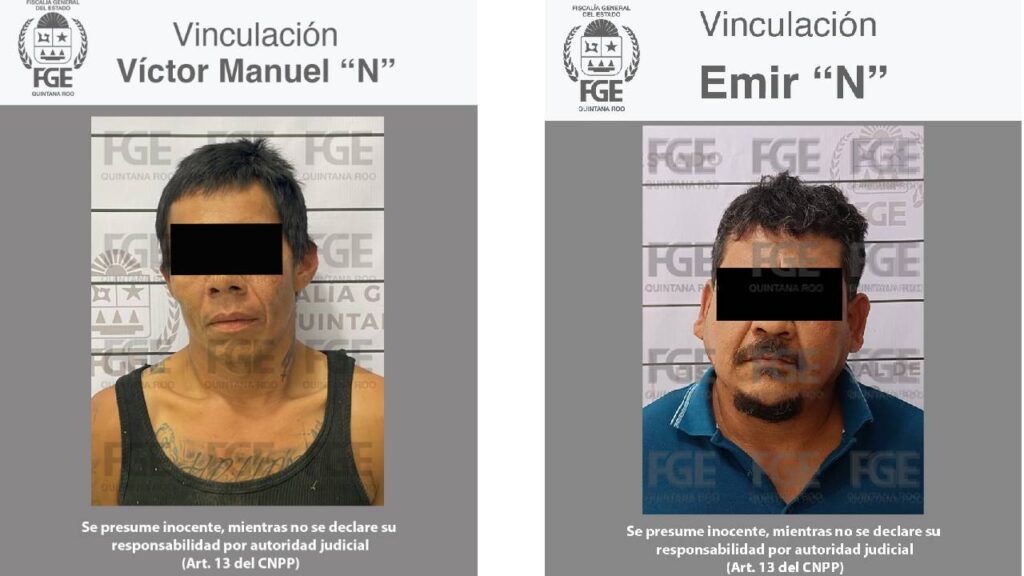 Los señalados cometieron el crimen en Tulum.