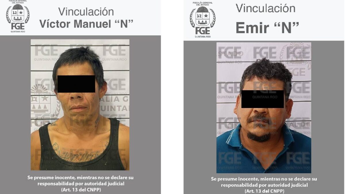 Los señalados cometieron el crimen en Tulum.