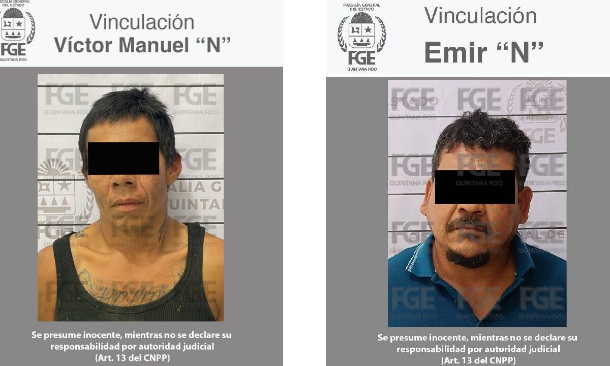Los señalados cometieron el crimen en Tulum.