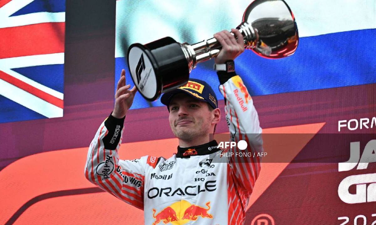 Max Verstappen ganó el GP de Japón.