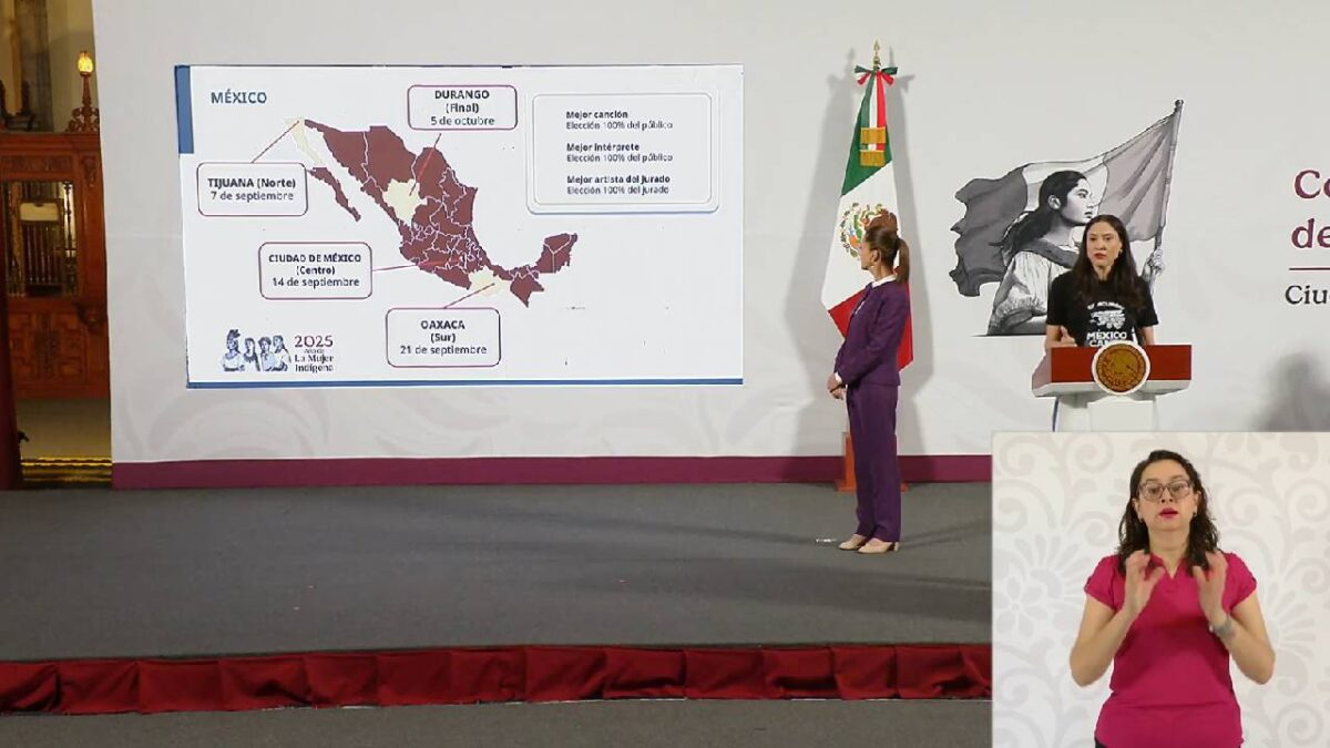 México Canta ya está en marcha.
