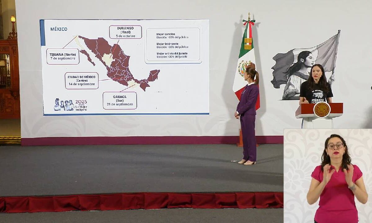 México Canta ya está en marcha.