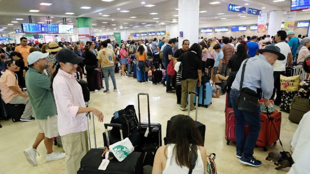 Aumenta la llegada de turistas extranjeros.