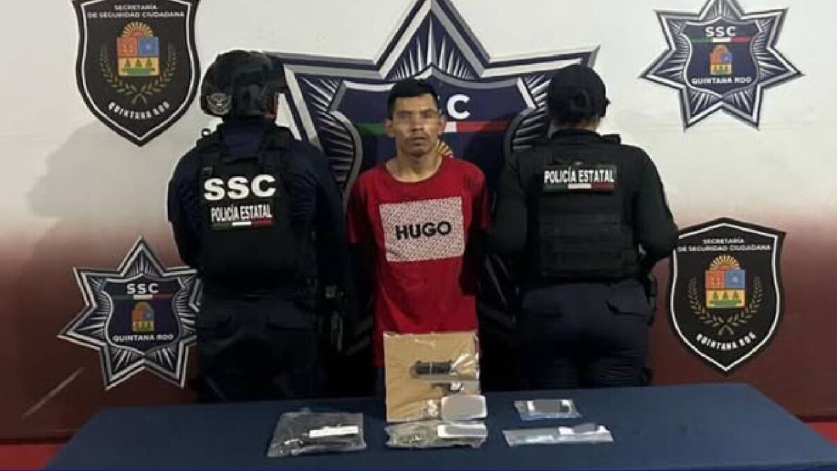 El narcomenudeo en Cancún se sigue combatiendo.