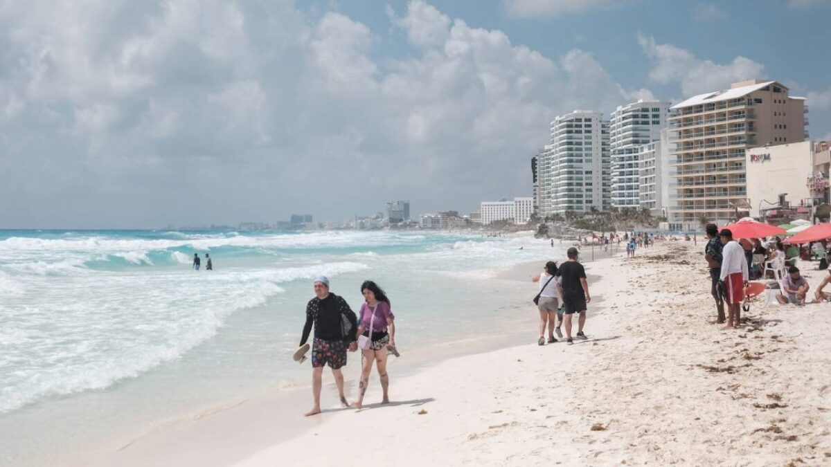 Ocupación hotelera en Cancún.