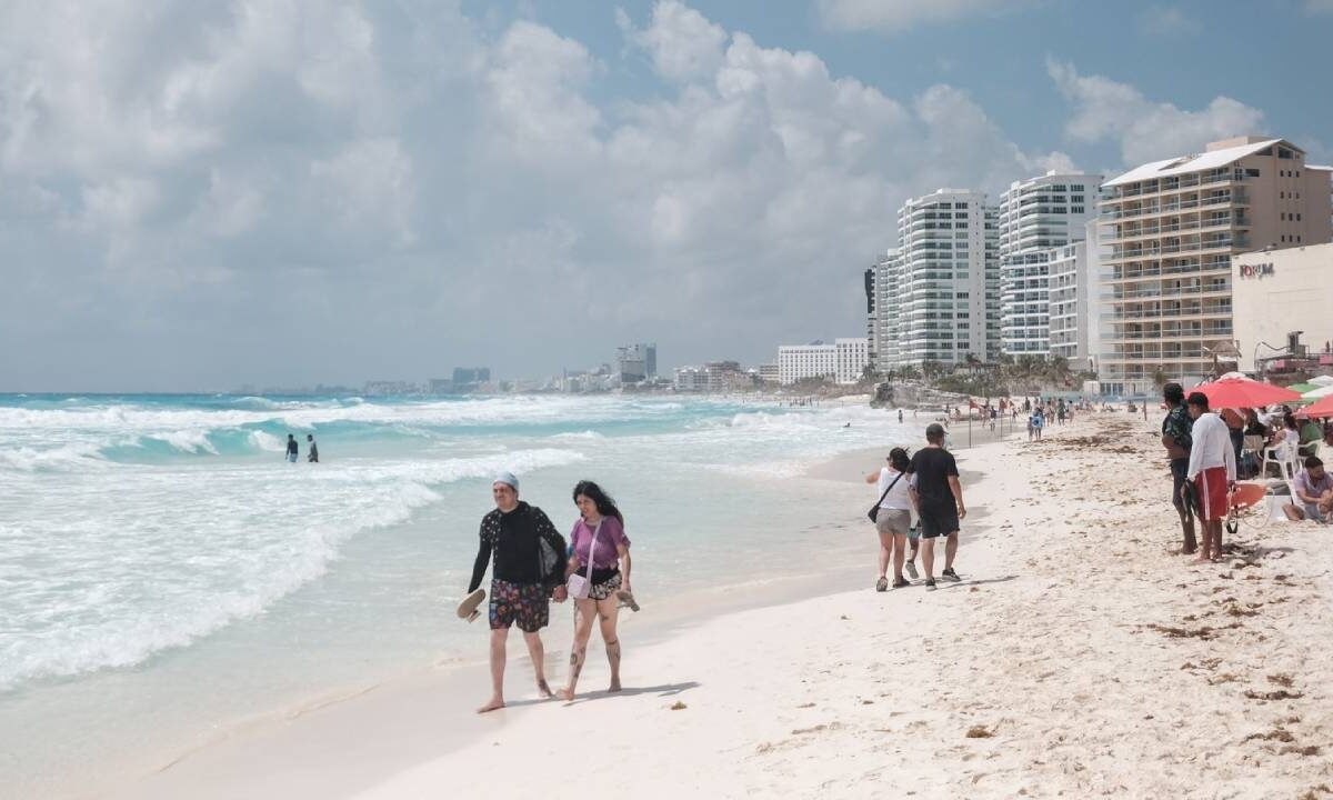 Ocupación hotelera en Cancún.
