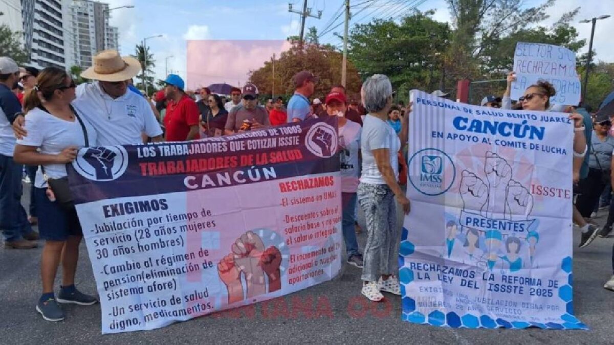 Últimas noticias. Exigen a maestros en Quintana Roo regreso a clases.