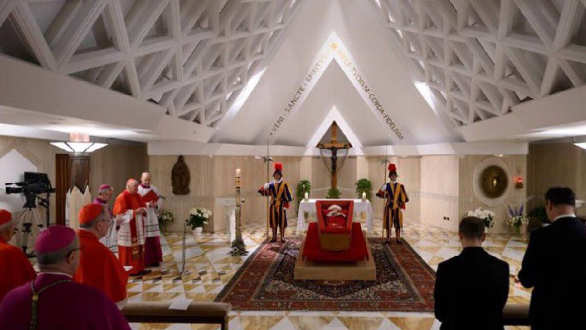 El Papa Francisco murió el lunes.