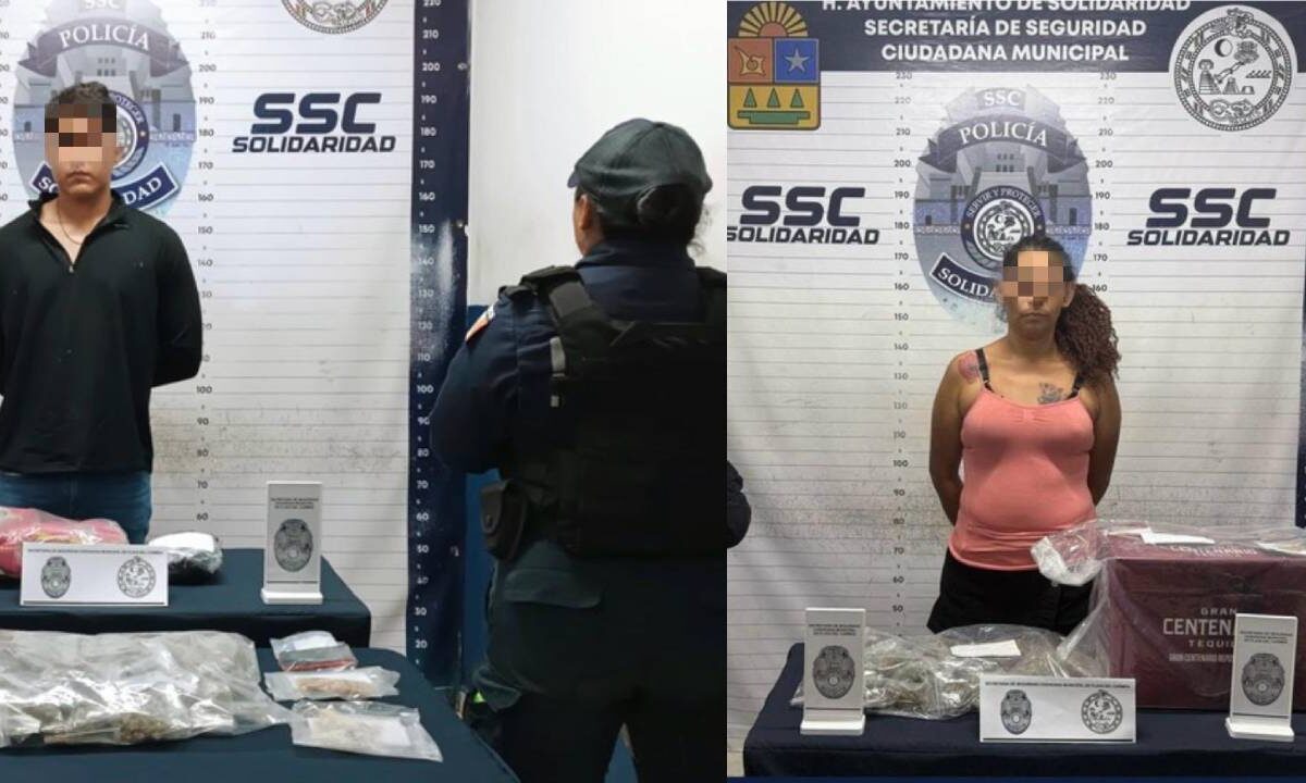 Los detenidos tenían en su poder narcóticos.