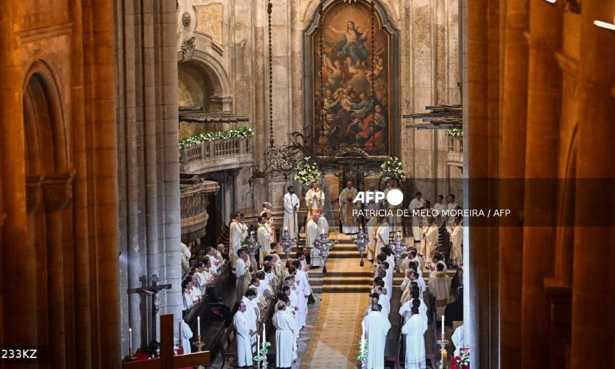 Misa en honor al Papa Francisco.