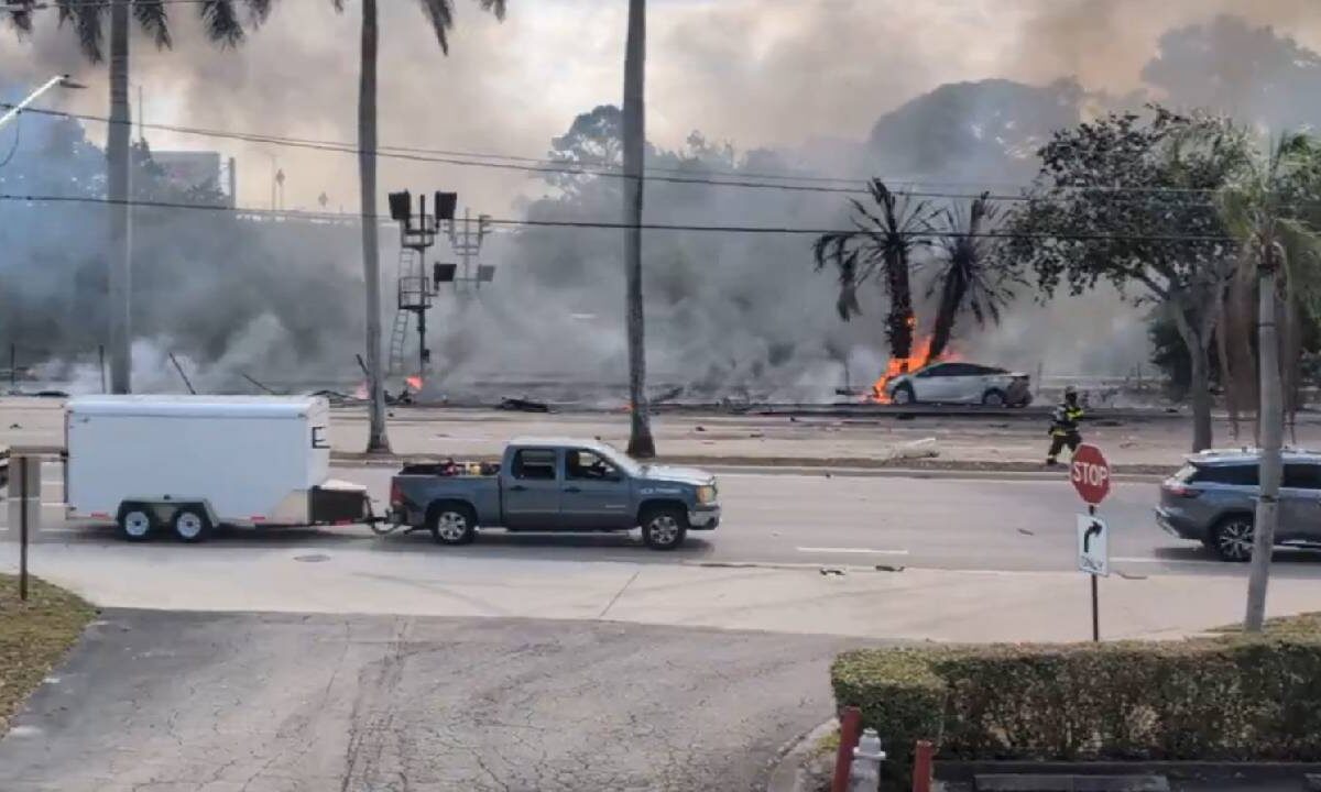 Tragedia aérea en Florida.