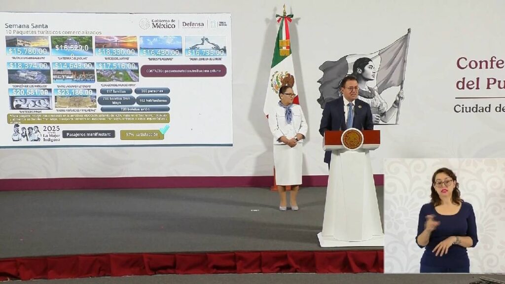 El Tren Maya presenta paquetes de Semana Santa.
