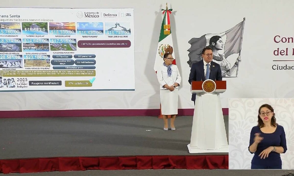 El Tren Maya presenta paquetes de Semana Santa.