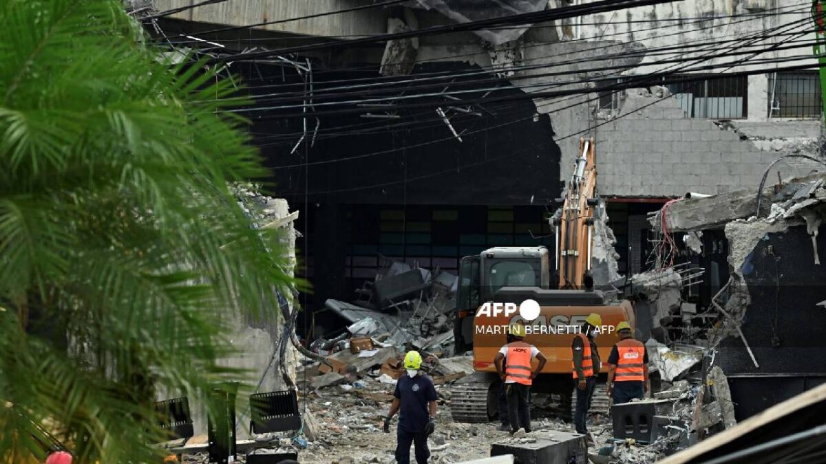 Se eleva cifra de muertos en Dominicana tras colapso en discoteca.