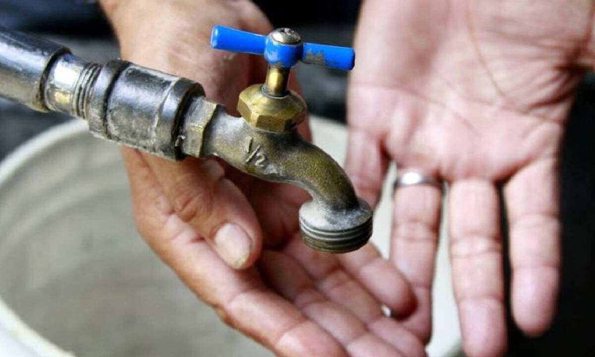 En algunas regiones habrá poca agua.