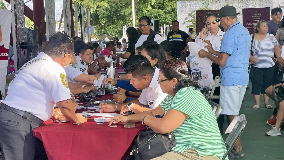 Jornada de Atención Ciudadana en Cancún.