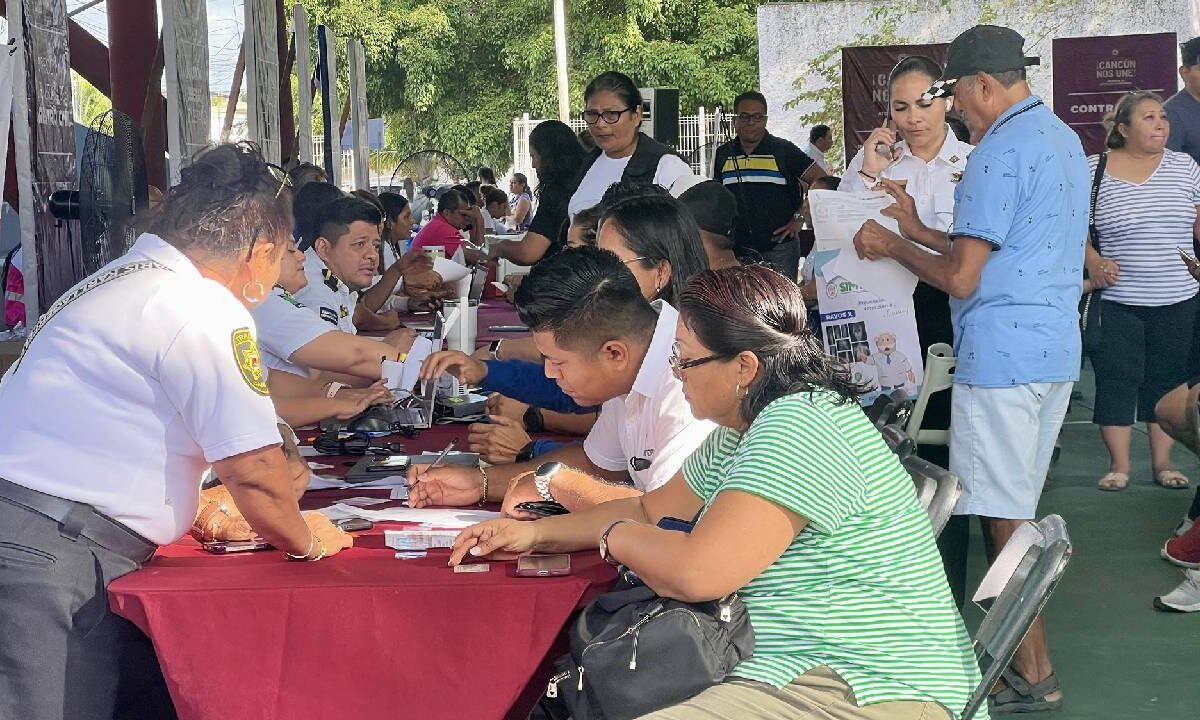 Jornada de Atención Ciudadana en Cancún.
