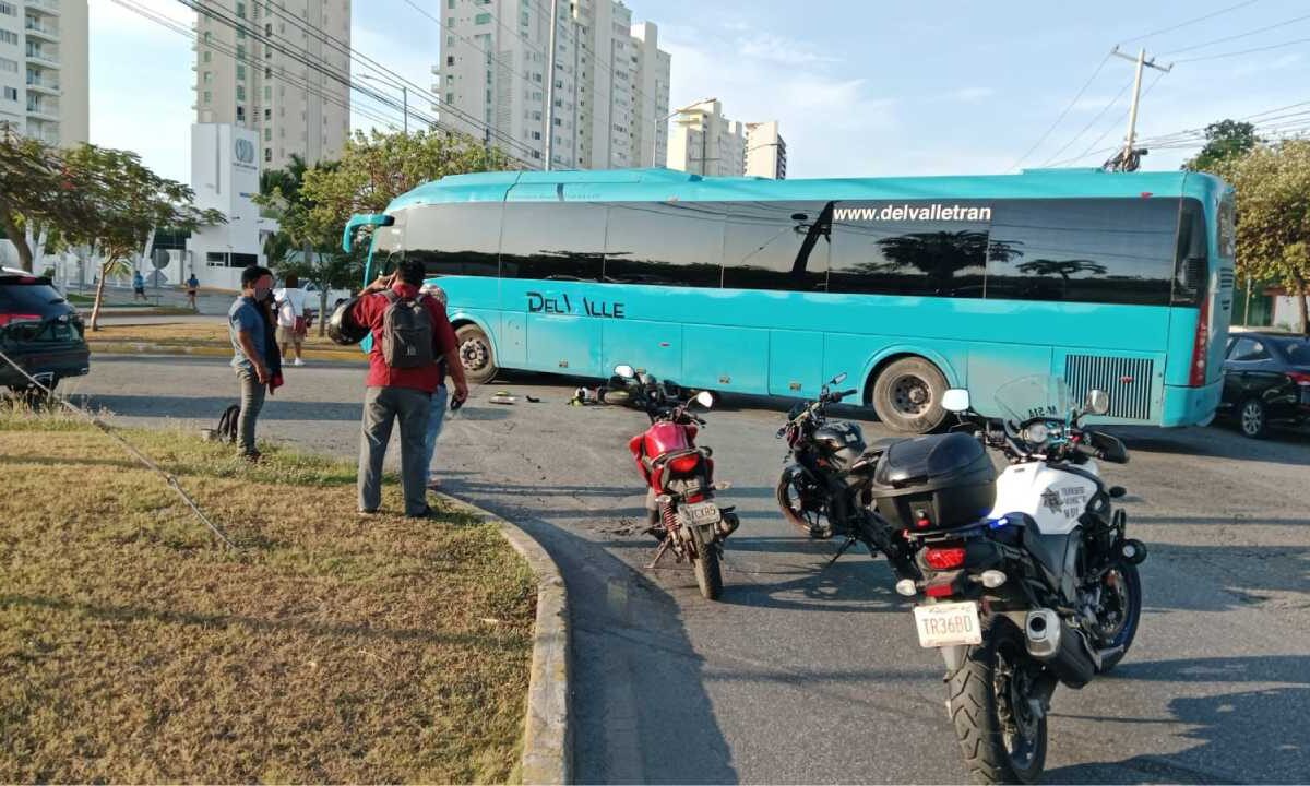 Una persona resultó lesionada en el accidente vehicular.