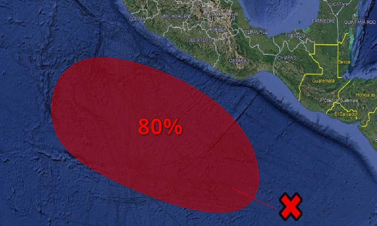 Podría formarse un ciclón tropical.