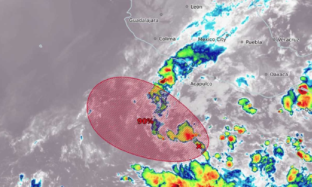 Ciclón tropical Alvin está en formación.