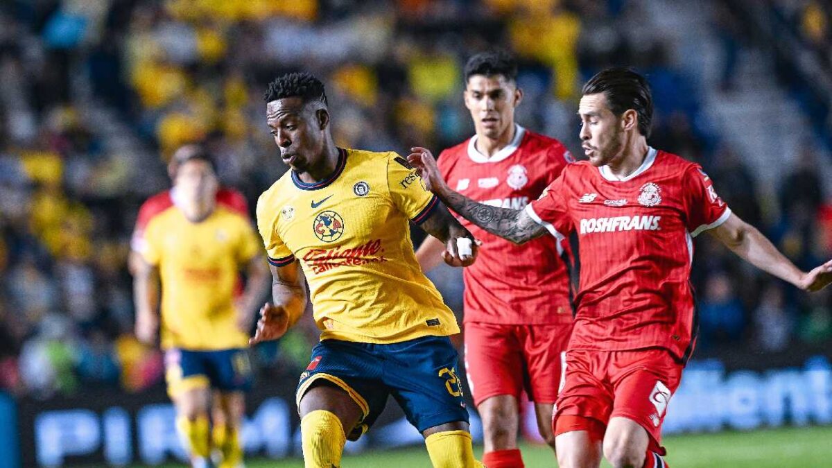 América vs Toluca. Empate en el de ida.