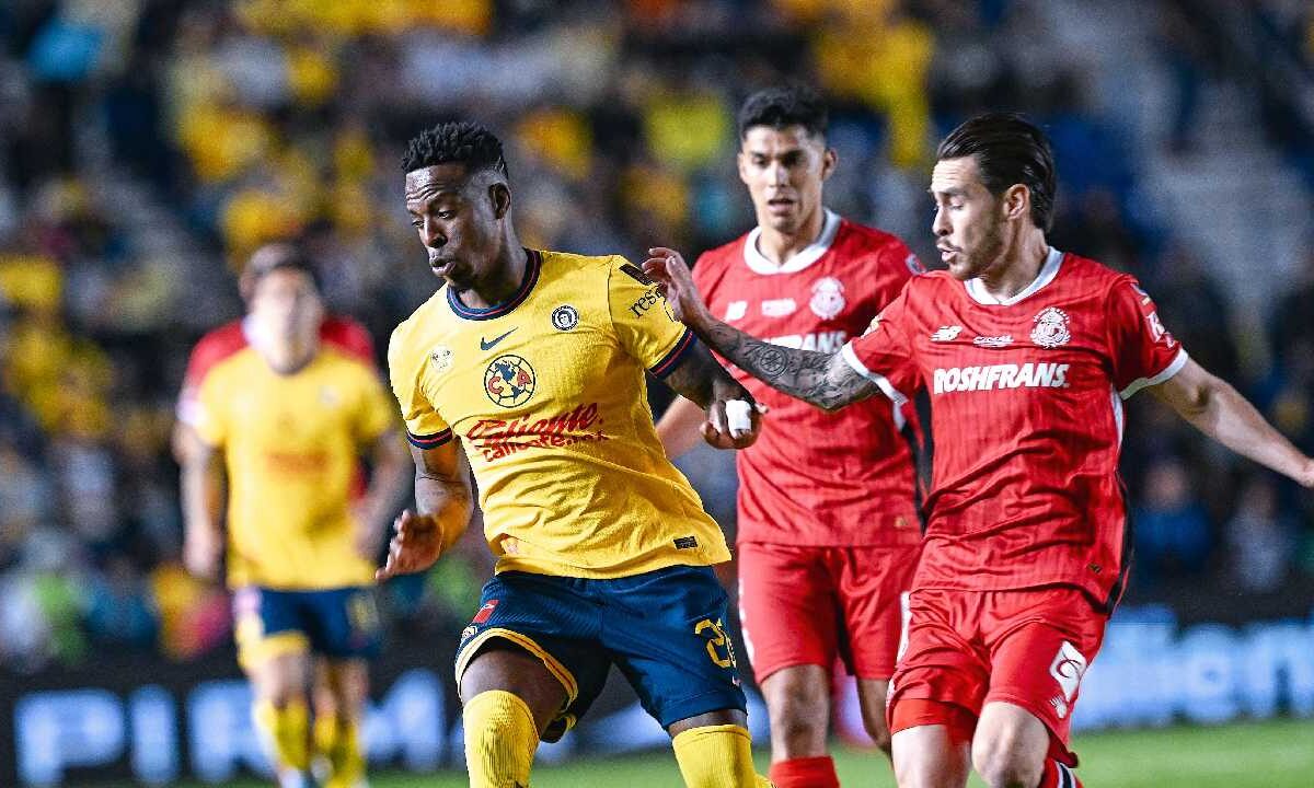 América vs Toluca. Empate en el de ida.