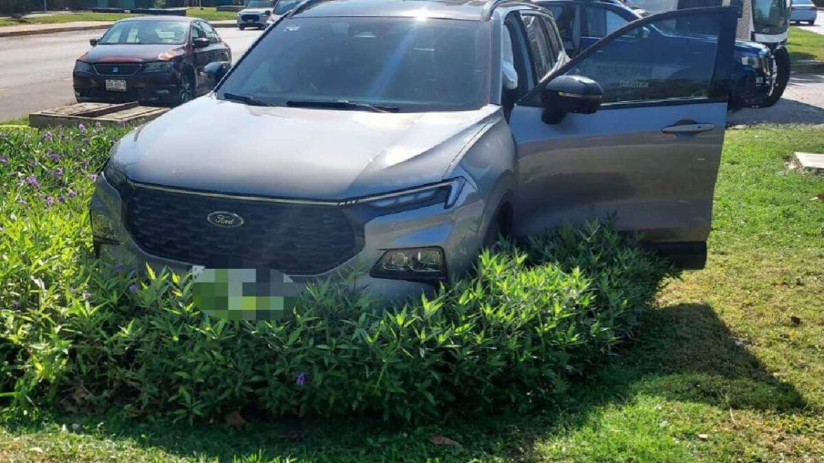 El choque fue en la zona hotelera de Cancún.