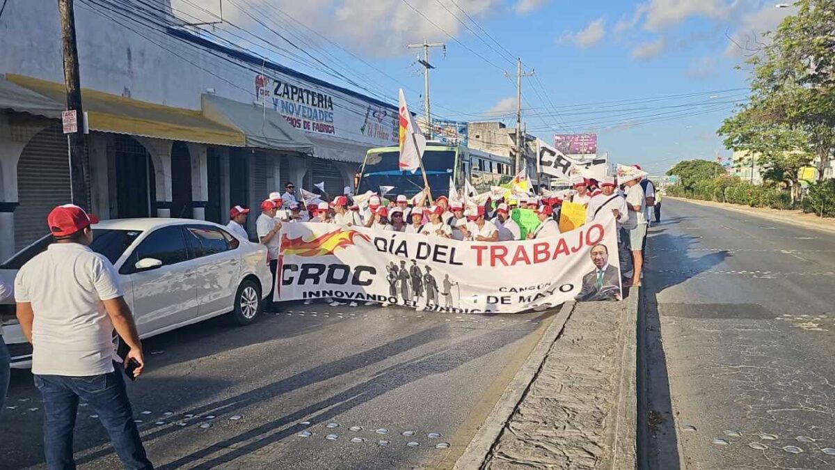 Día del Trabajo en Cancún en calma.