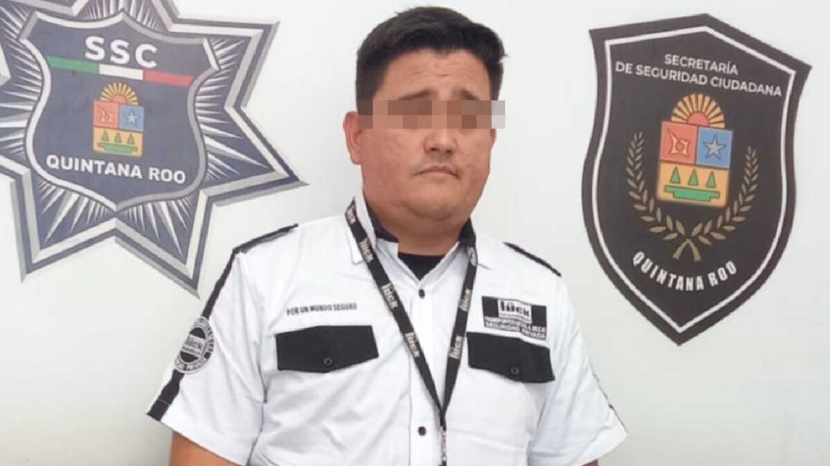 Cae custodio en Chetumal con dinero.