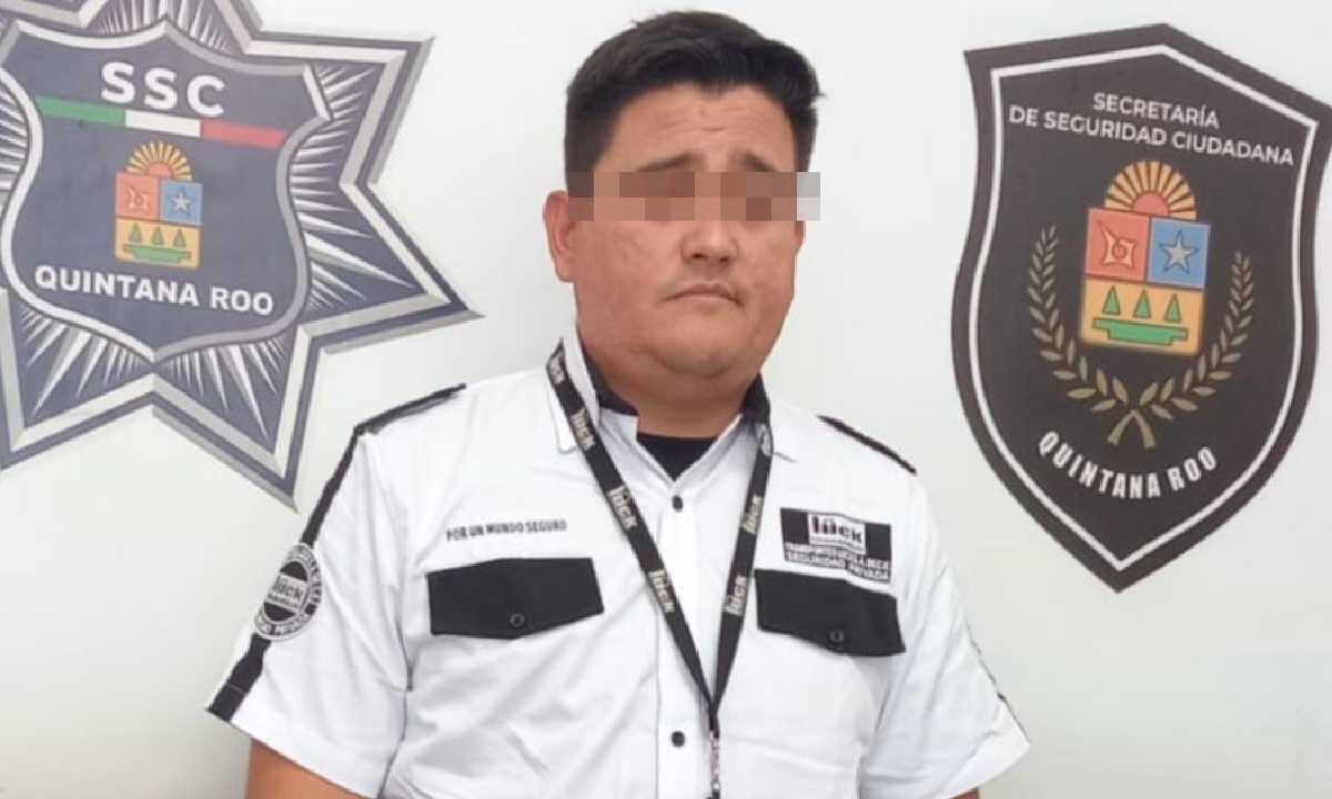 Cae custodio en Chetumal con dinero.