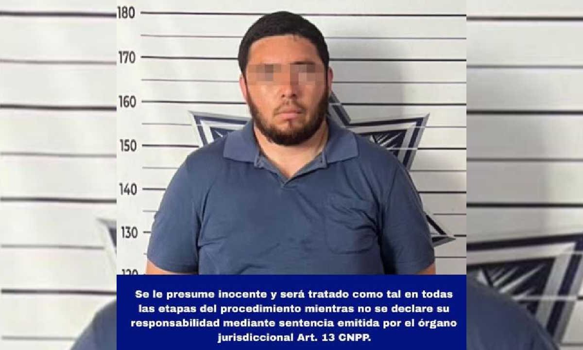 El sujeto fue detenido en Cancún.
