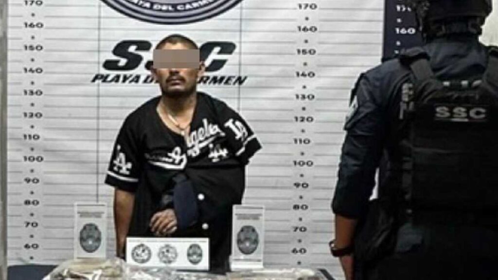 Siguen los detenidos por narcomenudeo en Playa del Carmen.