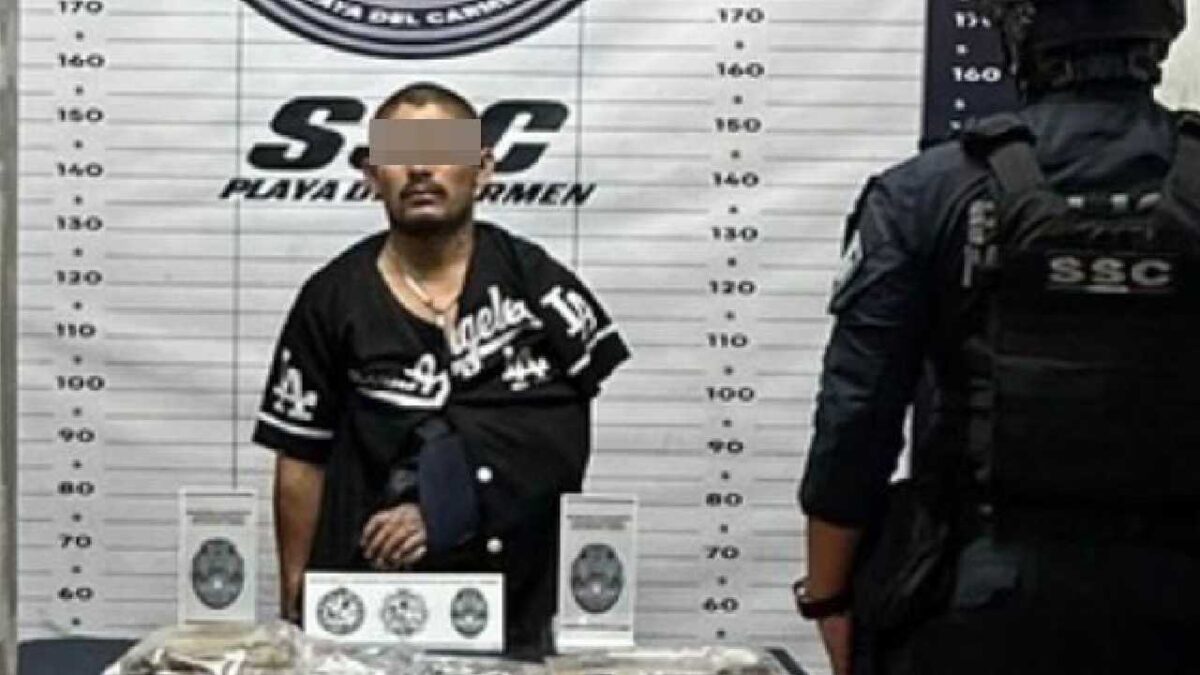 Siguen los detenidos por narcomenudeo en Playa del Carmen.