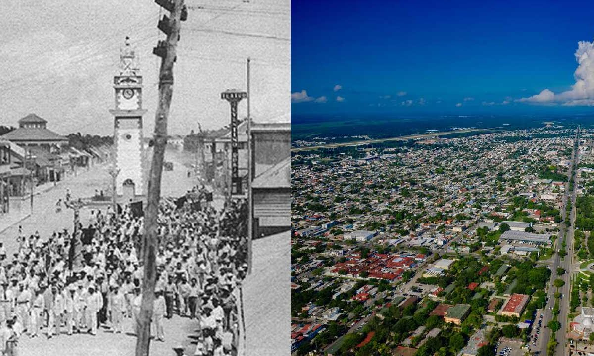 Festejos por el 127 aniversario de Payo Obispo, hoy Chetumal.