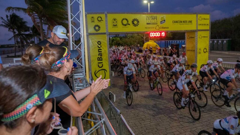 L’etape Cancún 2025 By Tour de France, toto un éxito.