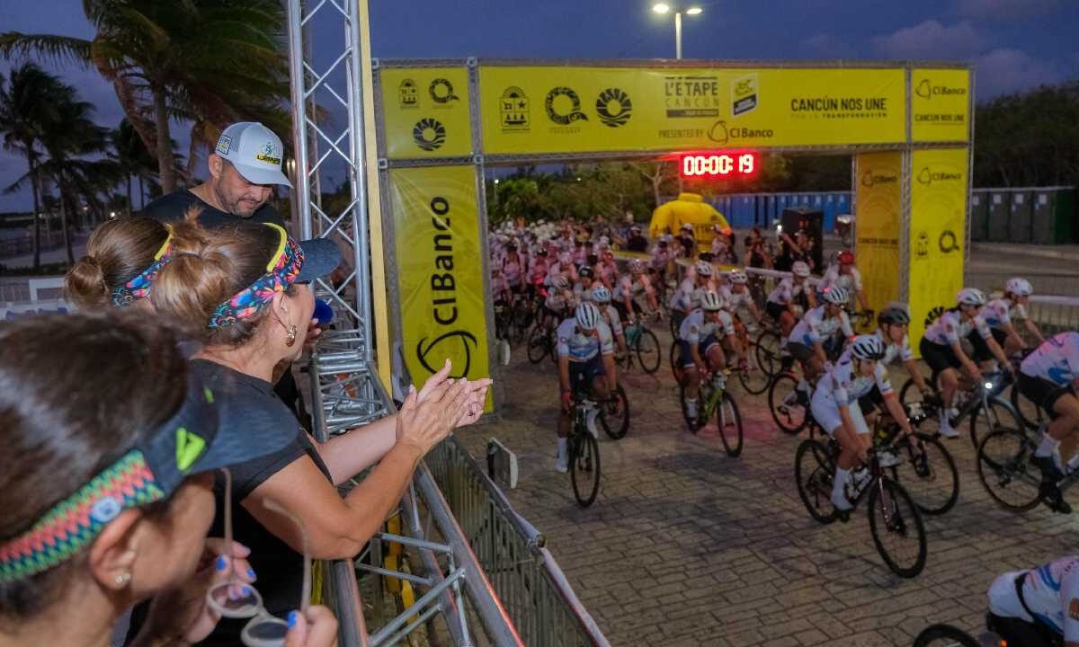 L’etape Cancún 2025 By Tour de France, toto un éxito.