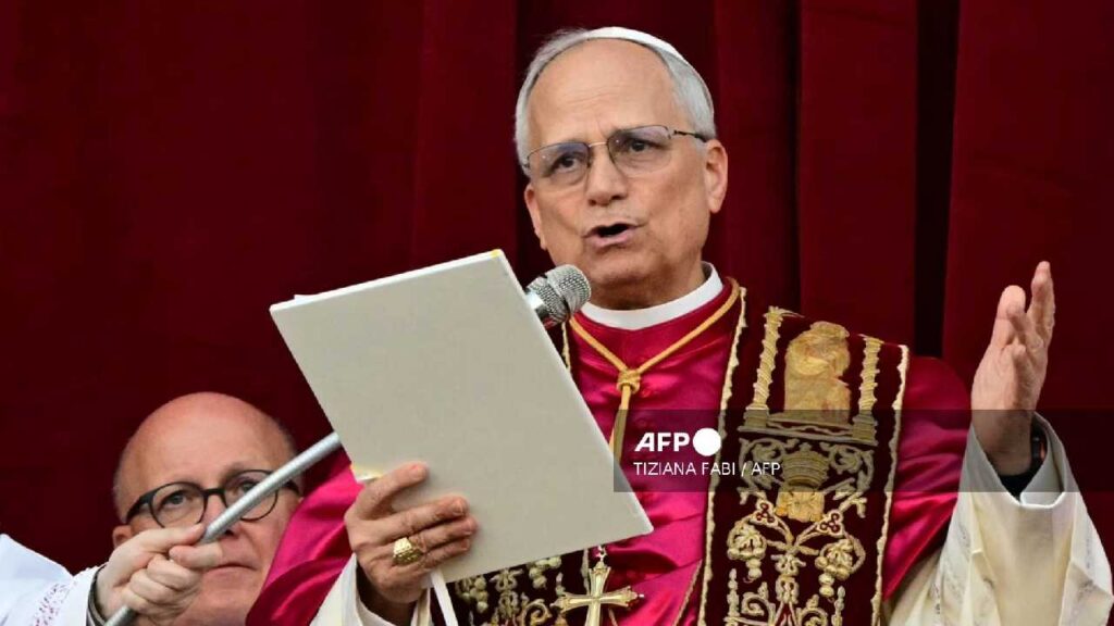 León XIV nuevo Papa y líder de la iglesia católica.
