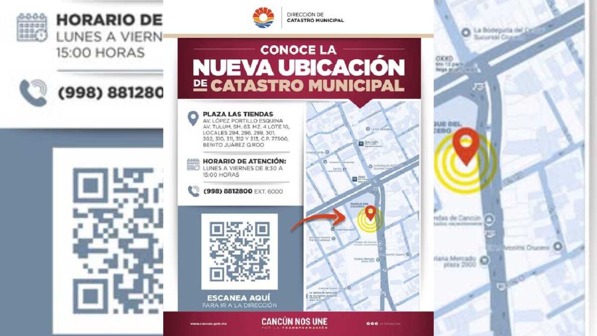 La Dirección de Catastro Municipal de Benito Juárez y su nueva sede.