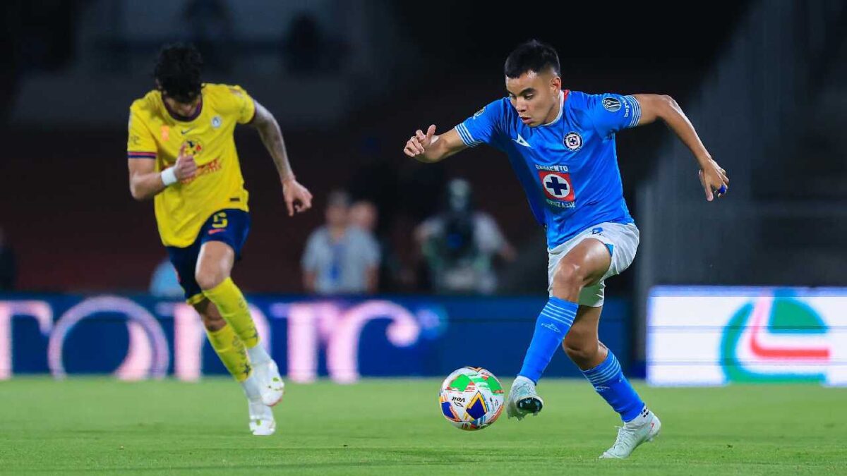 Cruz Azul-América. Ganó la Máquina.