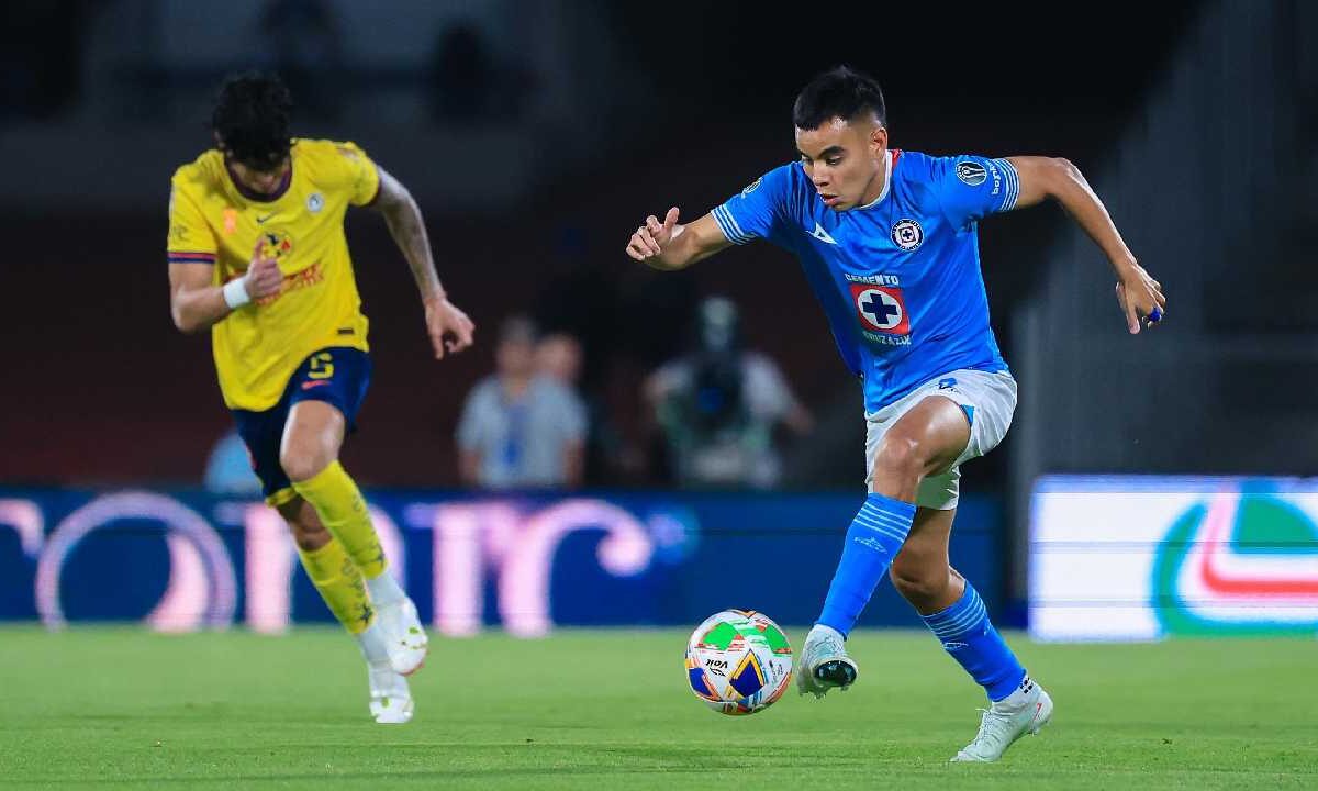 Cruz Azul-América. Ganó la Máquina.