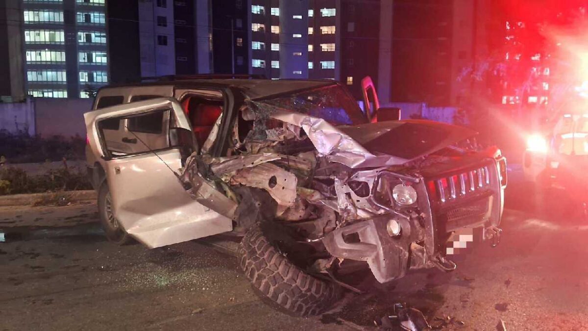 El accidente ocurrió en Cancún.
