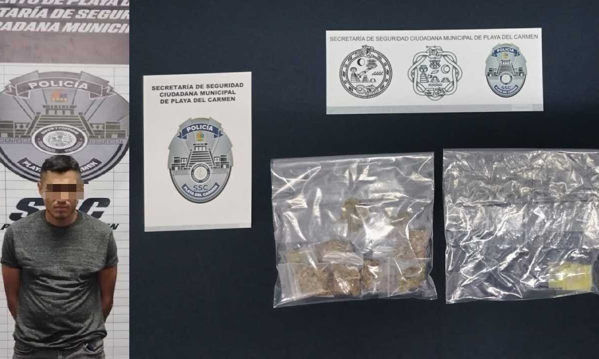 El sujeto fue detenido en Playa del Carmen.