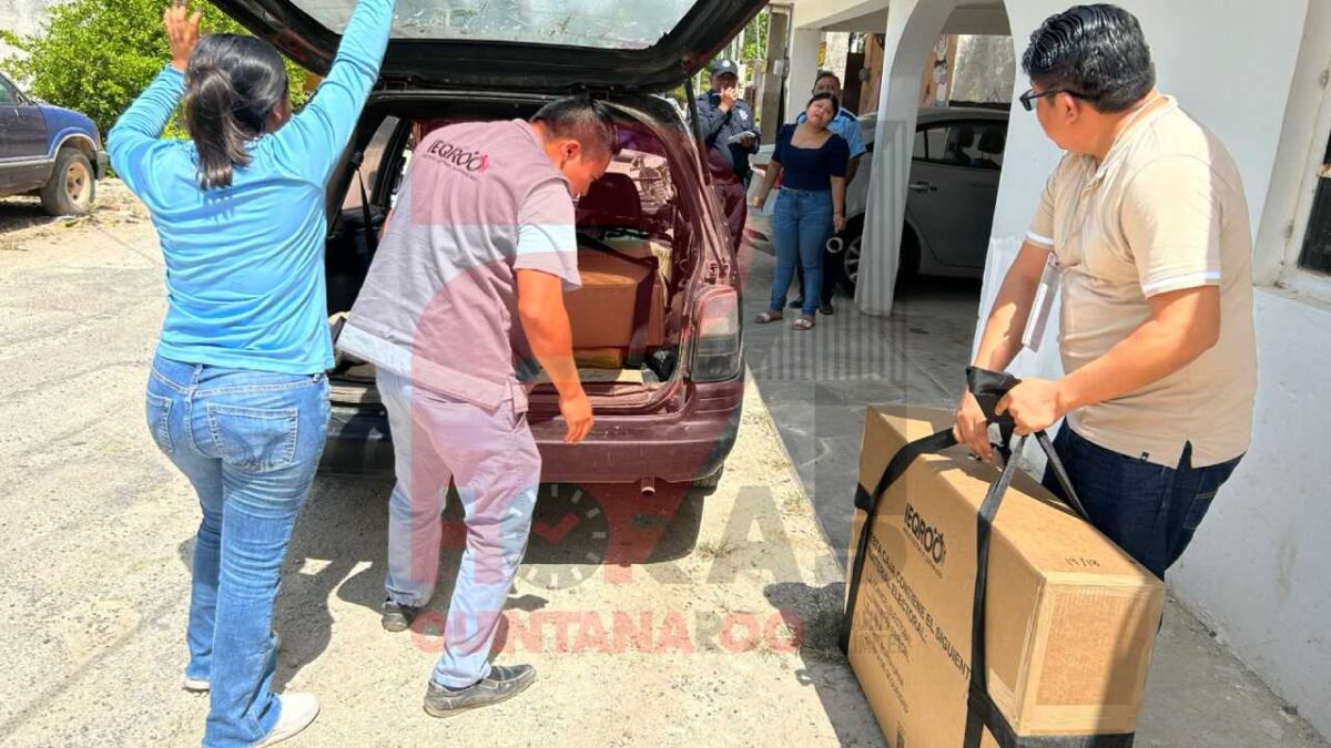 Lázaro Cárdenas está listo para los comicios.